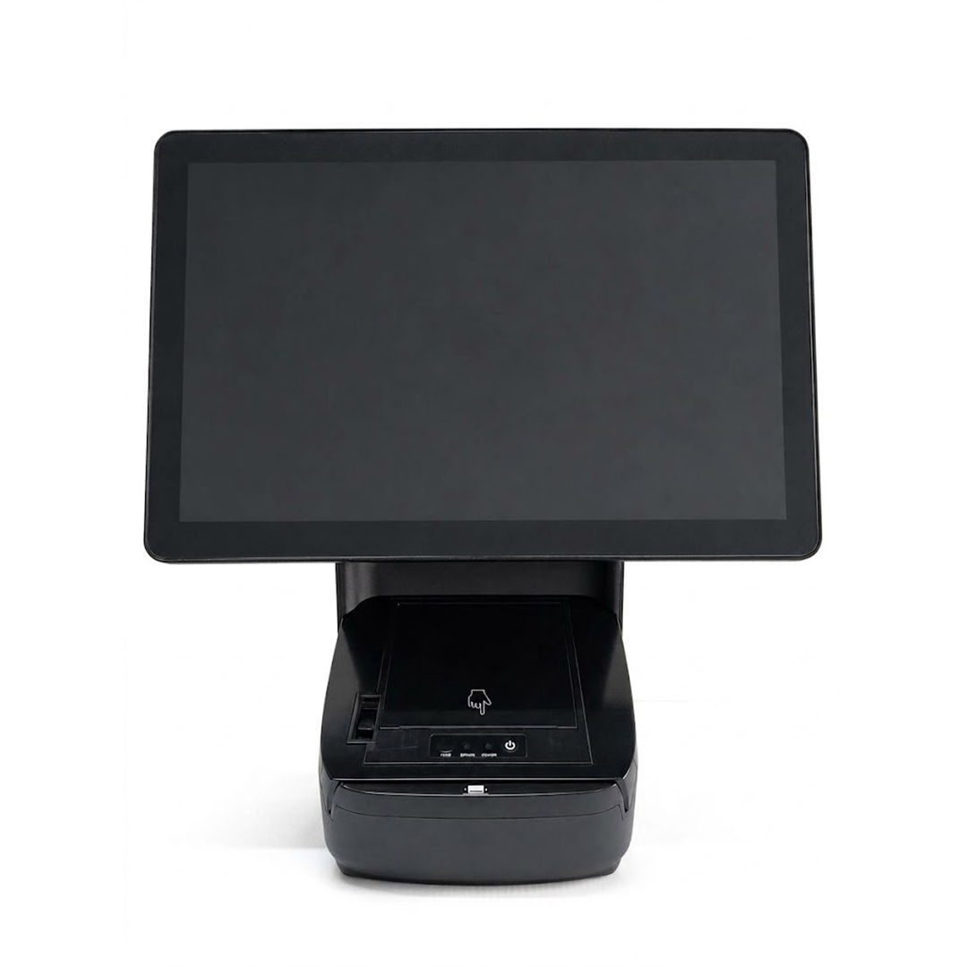 Histone Luna HK718 All-In-One POS System – Intel J1800 | Built-In 80mm Thermal Printer & Card Reader